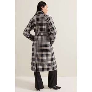 Phase Eight Cassie Check Wool Coat